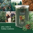 thumbnail image 2 of Yankee Candle Balsam & Cedar - Medium Perfect Pillar Candle, 2 of 5