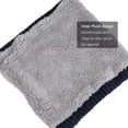 thumbnail image 3 of Calentador De Cuello De Invierno, Polaina De Cuello De Punto, Bufanda Térmica Gruesa A Prueba De Viento, Cubierta Facial Para Hombres Y Mujeres 2 Uds. Serendint HA046553-01, 3 of 6