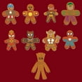 thumbnail image 2 of Men's Marvel Christmas Gingerbread Cookie Avengers Graphic Tee Cardinal X Large, 2 of 5