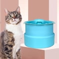 thumbnail image 4 of Fuente de agua automática Zulema para gatos 1.8L LED Azul Bebedero para gatos, 4 of 8