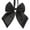 Black, variant on Mifelio Bow Ties for Women Fashion Unique Womens Girls Novelty Big Bow Tie Wedding Gift Womens Ties Black One Size