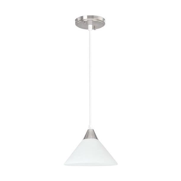 Aspen Creative 61100 Adjustable OneLight Mini Pendant Ceiling Light