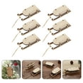 thumbnail image 2 of Oahisha Mini Sleigh,6pcs Mini Sleighs Miniature Wooden Mini Sleighs Kit Tabletop Wood Sleighs, 2 of 10