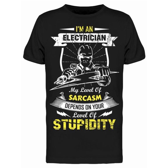 Im An Electrician Tee Men's -Image by Shutterstock