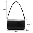 thumbnail image 2 of Nueva moda de primavera, bolso de un solo hombro para las axilas, pequeño bolso de moda, bolso de PU para las axilas, negro, 2 of 5
