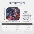 thumbnail image 3 of Vsdgher Astronaut In Cosmic Garden Print Car Windshield Sun Shade, Reflective Sunshade Window Sunshade Sun Visor Protector Fit for Cars,Trucks,SUVs-Large, 3 of 6