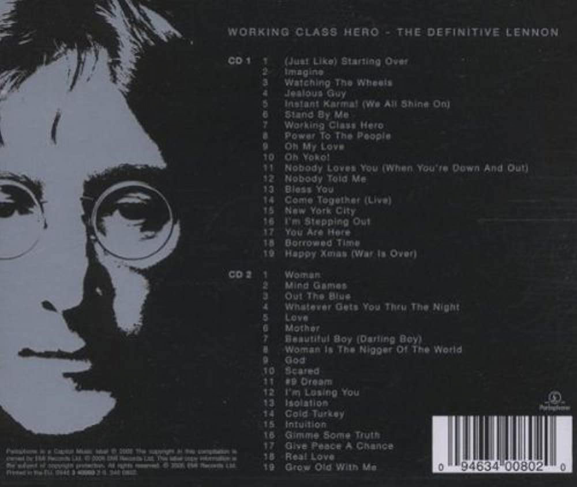 John Lennon - Working Class Heroe - Music & Performance - CD