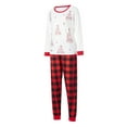 thumbnail image 3 of Meihuid Christmas Pajamas for Family Christmas Pjs Matching Sets Red Plaid Christma Pajama Family Xmas Holiday Sleepwear Set, 3 of 10