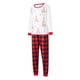 thumbnail image 3 of Pijamas navideños familiares Fiomva a cuadros rojos a juego, pantalones de pijama navideños 2023 (bebés, niños, hombres y mujeres), 3 of 8