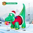 thumbnail image 3 of Resenkos Inflatable Christmas Decor,Inflatable Christmas Decoration with LED Lights for Yard, 3 of 8