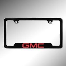 GM 19330377 Frame Pkglic Plt *Black W/Red