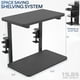 thumbnail image 3 of Estantería VIVO Clamp-on flexible de 2 niveles, 40 cm, color negro, 3 of 9