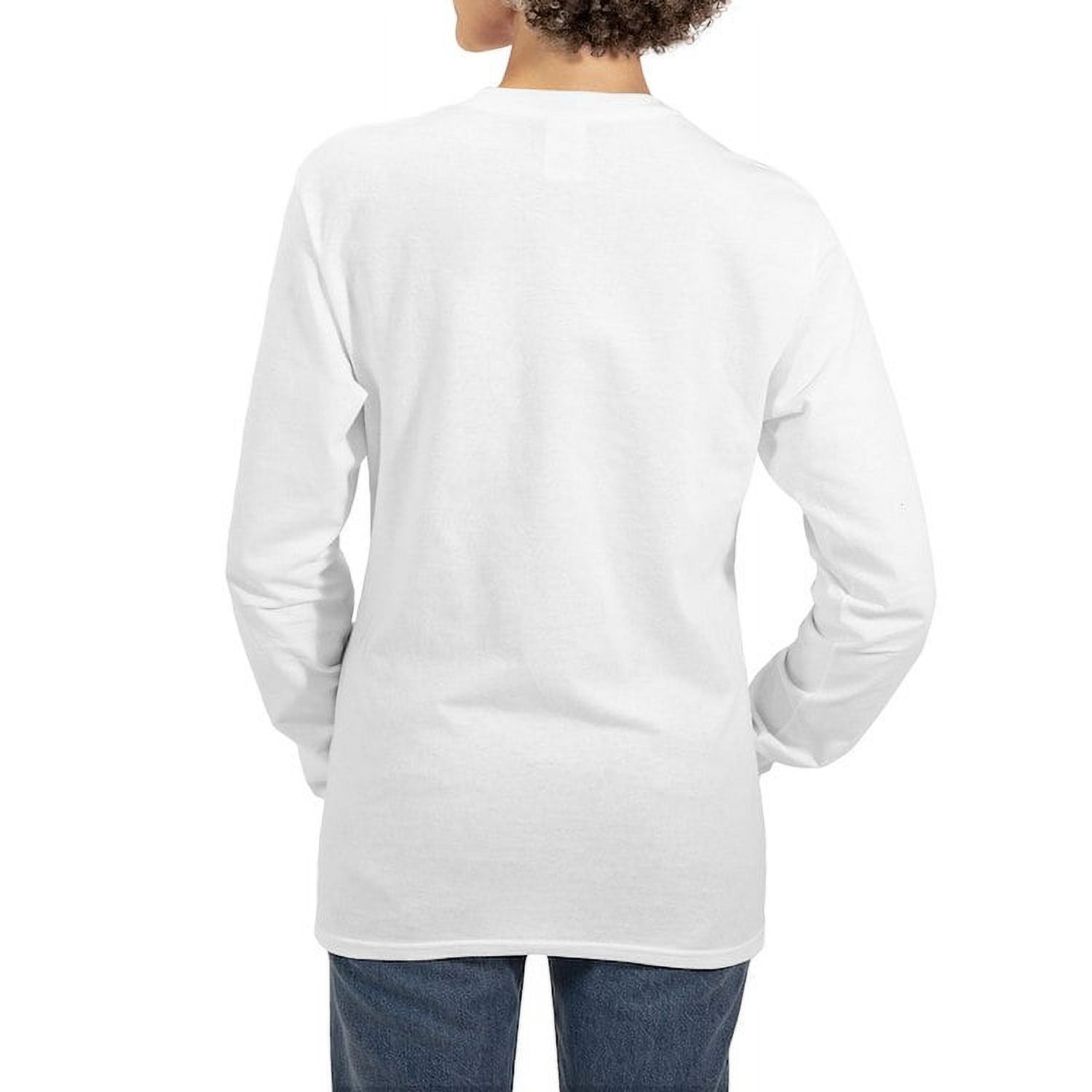 CafePress - White ASL Kitty Women's Long Sleeve T Shirt - Women's Long Sleeve Graphic Casual T-Shirt - image 2 of 4