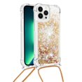 thumbnail image 1 of Funda FOXDOCK para iPhone 15 Pro con Cuerda Ajustable, Brillo Líquido, Protección Antigolpes y Lente – Ideal para Regalo, 1 of 6