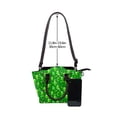 thumbnail image 4 of Lsque St Patrick's Day2 Pattern Leather Rivet Shoulder Bag – Elegant Genuine Leather & Microfiber PU Crossbody with Detachable Adjustable Strap, 4 of 5