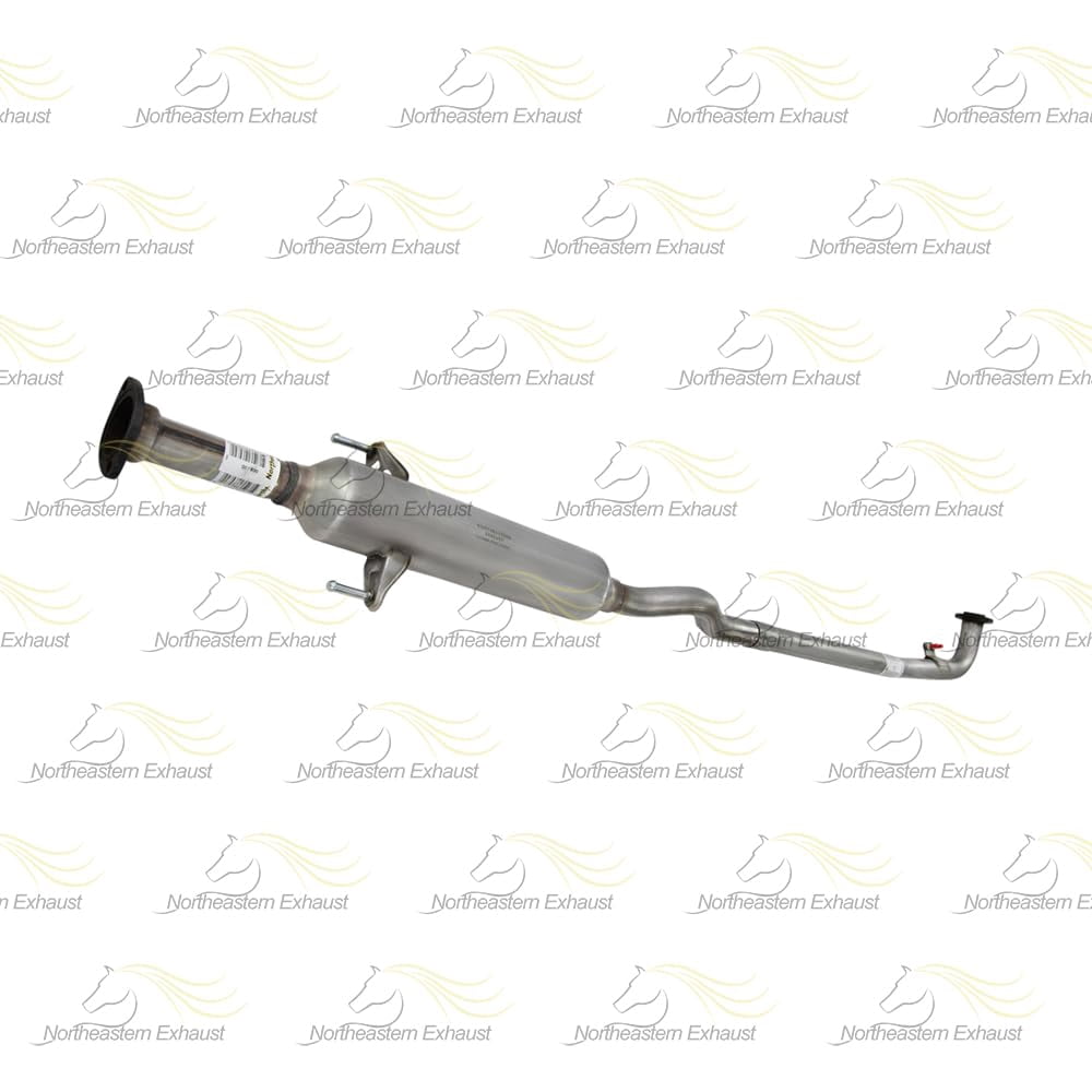 Northeastern Exhaust | Stainless Steel Exhaust Resonator & Muffler Kit Fits Toyota Camry 2002–2006 3.0L | Free Gaskets, Hangers, Clamp & Bolt Kit Included | Direct-Fit Replacement