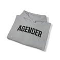 thumbnail image 4 of Agender Pride 70s Retro Hoodie, Gifts, Hooded Sweatshirt, 4 of 4