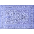 thumbnail image 1 of Ahgly Company Indoor Rectangle Persian Blue Traditional Area Rugs, 3' x 5', 1 of 4
