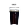 thumbnail image 3 of Pint Glasses,19oz British Beer Glass,Classics Craft Beer Glasses,Premium Beer Glasses Tumbler Set of 4, Pub Beer Glasses,Unique Design Beer Glasses Ea, 3 of 5