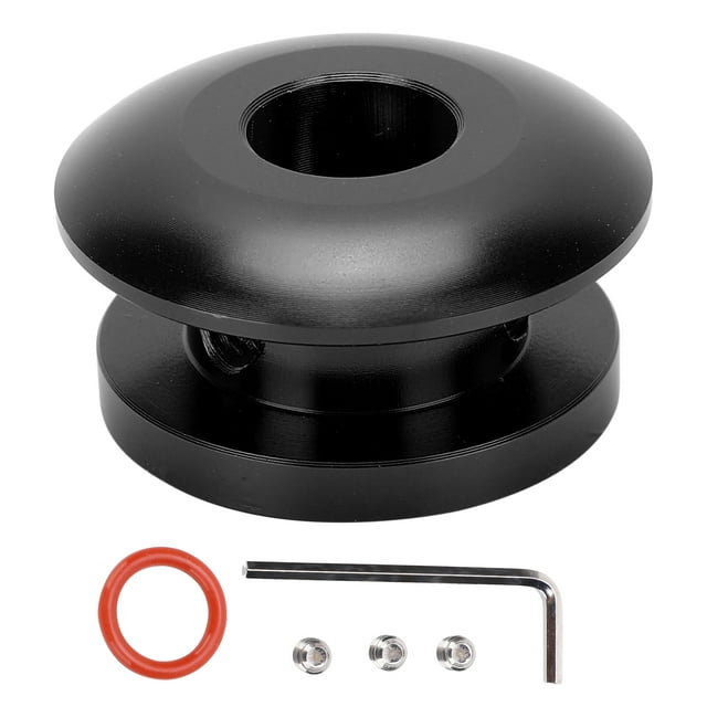 Knob Limiter, Reliable Firm Metal Practical Knob Boot Adapter For Car Red,Black,Silver