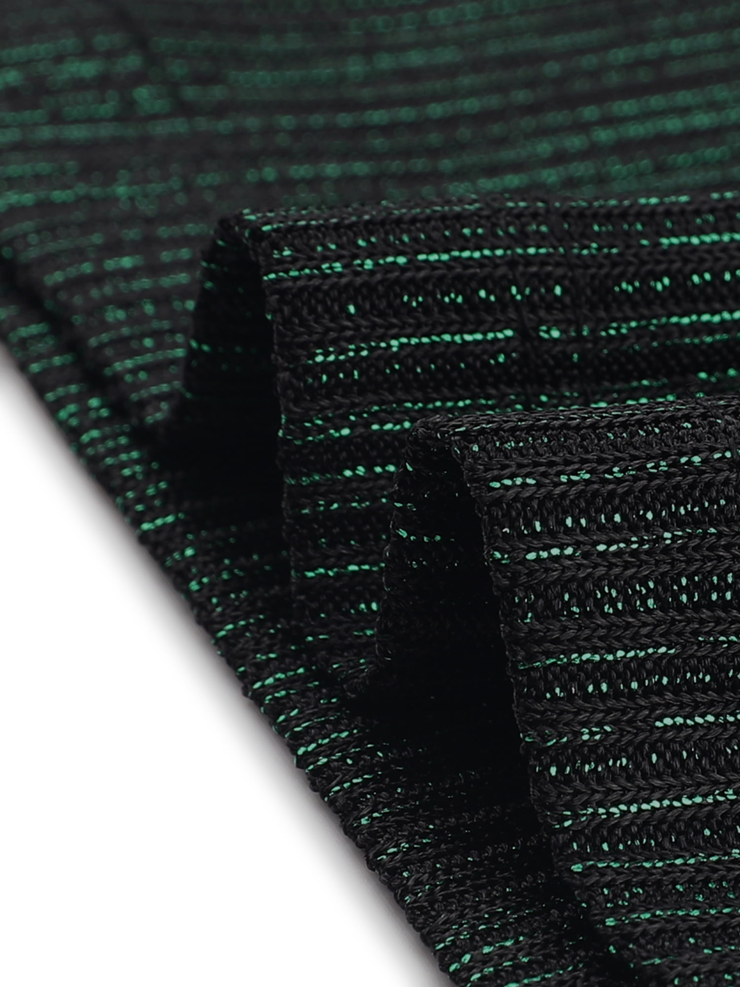 DARING DIVA Party Club Glitter Long Sleeve Metallic Shiny Top L Green