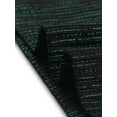 thumbnail image 5 of INSPIRE CHIC Women's Top Long Sleeve Sparkly Glitter Shiny Metallic Tops XL Green, 5 of 6