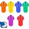 thumbnail image 1 of 6 PCS Ring Pull Can Opener Aid Can Lids for Fizzy Drinks Colored Soda Beer Can Opener Easy Can Opener Beverage Can Top Ring, 1 of 5