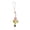 Pink, variant on Tulips Flower Bell Pendant Phone Charm Hangings Rope Cute Phone Chain Strap Bag Decoration Lanyard Keychain Accessories
