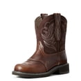 thumbnail image 1 of Bota vaquera Ariat Fatbaby Heritage Dapper para mujer, color cobre, hervidor de agua o brownie, 11, 1 of 5
