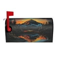 PHELIKA Mountain In The Lake Mailbox Covers Standard Size 25.5
