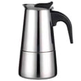 thumbnail image 1 of 2/4/6/9 Cups Moka Pot Coffee Maker,Stainless Steel Moka Pot Maker Coffee Cookers, 1 of 7