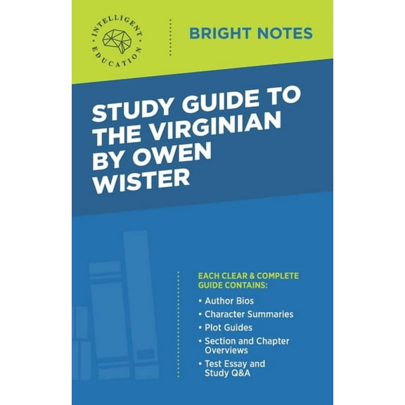 Bright Notes Study Guide to The Virginian by Owen Wister, (Paperback)