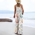 thumbnail image 5 of TaTaai Women's Daily Casual Printed Jumpsuit Sleeveless V-Neck Adjustable Back Strap Design Loose Fit with Pockets Lightweight Soft Long Jumpsuit for Spring Summer Gift, 5 of 6