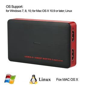 Agptek Hd Game Capture Hd Video Capture 1080p Hdmi Ypbpr Recorder Xbox 360 One Ps3 Ps4 Walmart Com Walmart Com