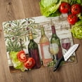 thumbnail image 5 of CounterArt "California Wine" 3mm Heat Tolerant Glass Cutting Board 15" by 12", 5 of 8