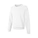 thumbnail image 3 of Hanes Girls ComfortSoft EcoSmart Crewneck Sweatshirt, S, White, 3 of 4