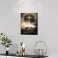 Christian Wall Art Hand Of God Quotes Wall Decor Cross Canvas Religious