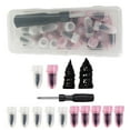 thumbnail image 5 of BLUESON 30+1Pc Tire Repair Rubber Nail Car Tire Repair Screw In Rubber Plug Nail Vacuum, 5 of 9