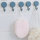 thumbnail image 3 of Fiudx Ganchos de Pared Adhesivos, Instalación Sin Daños, Adhesivo Fuerte, Rotación de 360°, Multiusos para Toallas, Utensilios, Baño y Cocina, Paquete de 5, Fácil de Quitar, 6 X 4 Cm, 3 of 6
