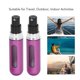thumbnail image 4 of 5PCS Portable Perfume Atomizer Bottle Pressed Spray Bottle Aluminum Bottle for Outdoor Travel 5ml Purple, 4 of 5