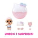 thumbnail image 2 of LOL Surprise Hello Kitty Crystal Cutie Doll with 7 Surprises - 50th Anniversary Limited Edition Gift for Girls 3+, 2 of 5