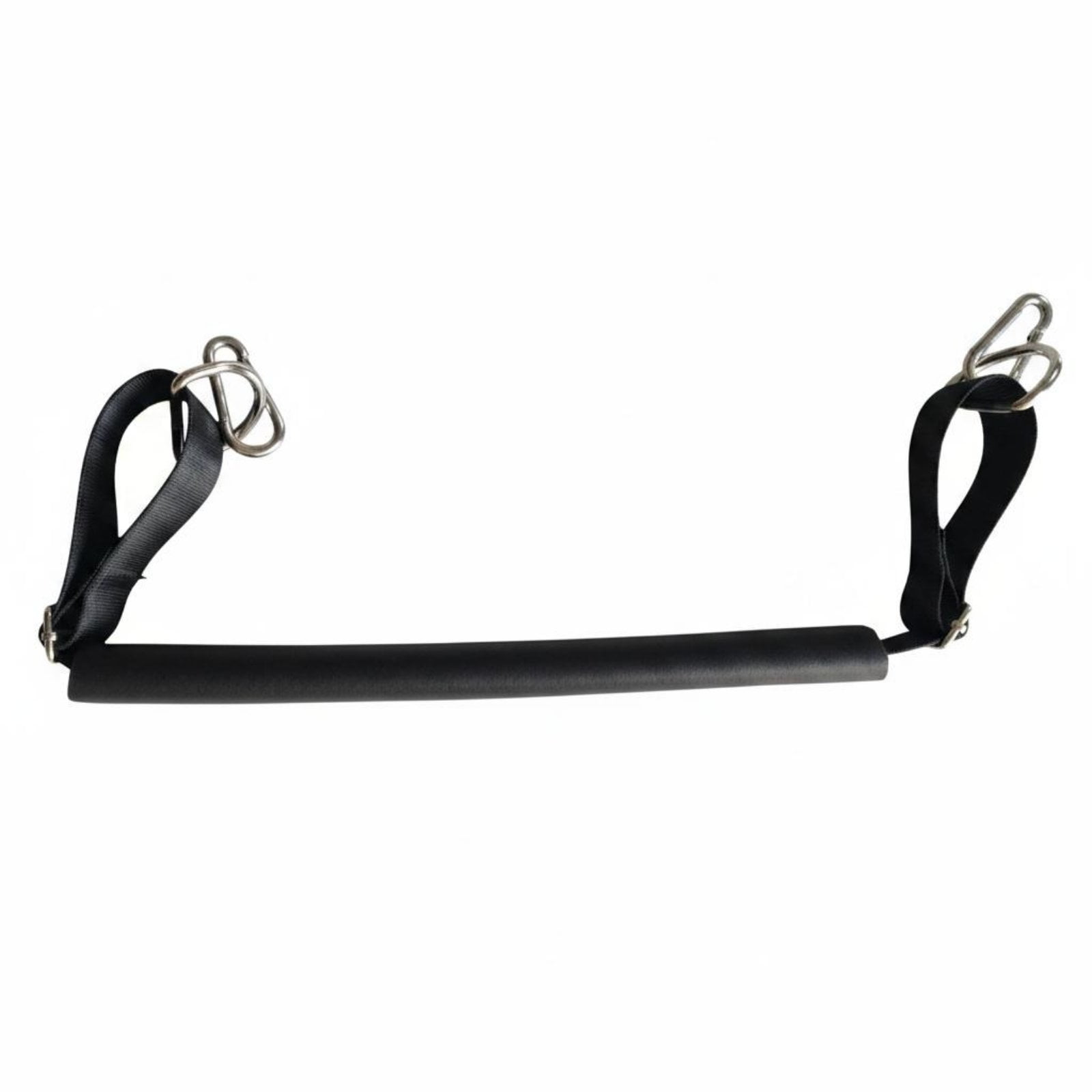 amagogo Foot Strap Pilates Reformer Strap Hook Strap Thick Strap Design with Adjustable Length and Padded Bar for Studio and Home Sessions