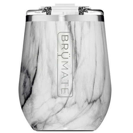 

Brumate Uncork d 14 oz Wine Carrara BPA Free Wine Tumbler
