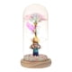 thumbnail image 1 of Rosa en cúpula de cristal, flores preservadas, luces LED, regalo, decoración romántica, rosas eternas en cubierta de cristal para el día de la madre Padre Luz Cálida, 1 of 9