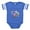 Royal Blue, variant on CafePress - Peppa Pig Muddy Puddles - Cute Infant Baby Football Bodysuit