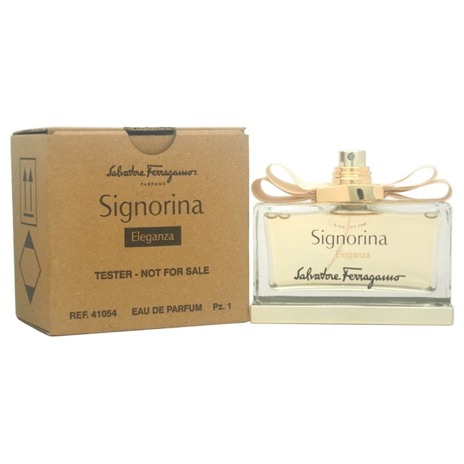  Salvatore Ferragamo Signorina Eleganza Eau de Parfum Spray for  Women, 3.4 Ounce : Beauty & Personal Care