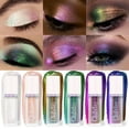 thumbnail image 2 of Liquid Metallic Eyeshadow, Longer-Lasting With No Creasing, High-Impact Multi-Dimensional Finish, One-Swipe Coverage, Holographic Glitter Multichrome Eyeshadows Makeup, 2 of 8