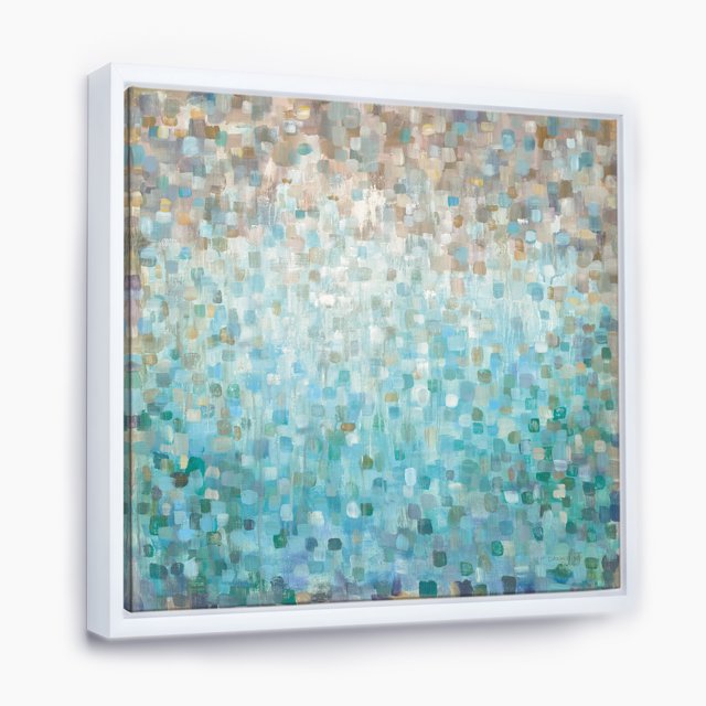Blocked Abstract - Nautical & Coastal Framed Canvas
