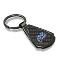 thumbnail image 2 of Ford Focus RS Real Black Carbon Fiber Gunmetal Black Metal Teardrop Key Chain, 2 of 6