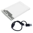 thumbnail image 1 of WDOplteas Caja Disco Duro USB 3.1/Tipo C para SSD SATA HDD 2 5 Pulgadas (con Cable UABC A A C), 1 of 9
